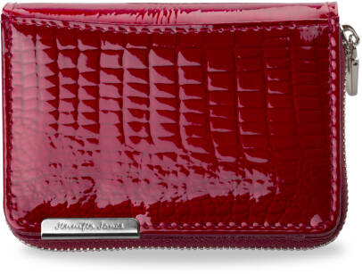 Lakovaná dámská peněženka jennifer jones červená