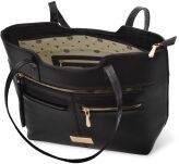 Monnari velká dámská městská kabelka shopper loďka na rameno - černá - 3