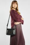 Monnari malá taška na dlouhém popruhu kabelka pošťák crossbody - černá - 8