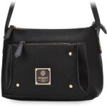Monnari malá taška na dlouhém popruhu kabelka pošťák crossbody - černá - 5