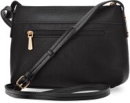 Monnari malá taška na dlouhém popruhu kabelka pošťák crossbody - černá - 3