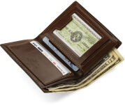 Klasická pánská kožená peněženka fuerdanni hnědá - 4