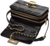 Elegantní dámská malá kabelka Monnari se spojkou na telefon - černá - 3