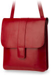 Klasická dámská kabelka crossbody - 100% kůže - hnědá - 2