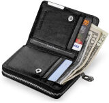 Lakovaná dámská peněženka jennifer jones černá - 4