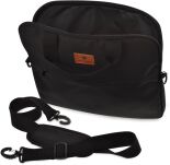 Peterson dámská taška na notebook pánská univerzální aktovka business kabelka - černá - 4