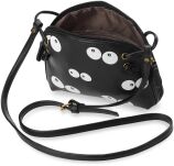 Mládežnická dámská kabelka crossbody půlkruhová - bílá - 5