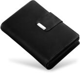 Příruční dámská peněženka s přihrádkami černá - 2