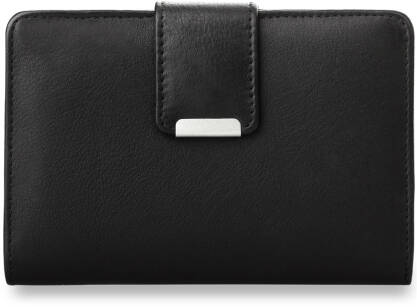 Příruční dámská peněženka s přihrádkami černá