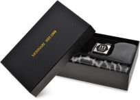 Monnari lakovaná dámská kožená elegantní peněženka se vzorem - černá - 4