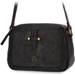 Lulucastagnette dámská městská kabelka crossbody taška přes rameno - černá - 5