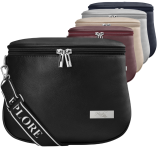 Velká dámská taška 2v1 ledvinka na sportovním opasku - 2