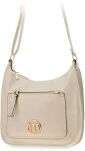 Dámská crossbody kabelka Monnari s nastavitelným popruhem a kapsami – krémová - 5