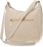Dámská crossbody kabelka Monnari s nastavitelným popruhem a kapsami – krémová - 4