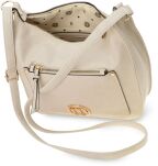 Dámská crossbody kabelka Monnari s nastavitelným popruhem a kapsami – krémová - 3