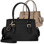 Lydc london dámská kabelka  prostorný kufřík shopper s reliéfním vzorem - 2