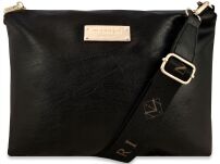 Monnari dámská taška vak shopper volná kabelka 2v1 + crossbody - černá - 3