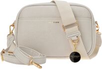 Dámská kabelka Peterson se dvěma crossbody popruhy přes rameno - béžová - 6