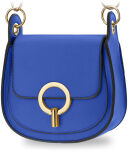 Klasická listonoška podkova s klopou stylová malá dámská kabelka - 8