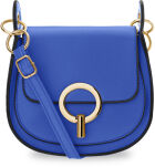 Klasická listonoška podkova s klopou stylová malá dámská kabelka - 4