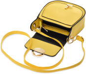 Klasická listonoška podkova s klopou stylová malá dámská kabelka - 12