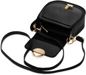 Klasická listonoška podkova s klopou stylová malá dámská kabelka - 11