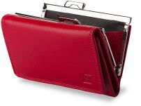 Elegantní dámská peněženka a-art kožená se zapínáním černá - 3