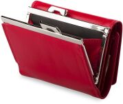 Elegantní dámská peněženka a-art kožená se zapínáním černá - 4