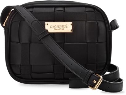 Monnari dámská crossbody kabelka listová kabelka pletená malá - černá