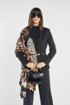 Elegantní lakovaná kabelka Monnari přes rameno pošťáckého typu - černá - 7