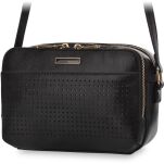 Poštovní taška Monnari dvoukomorová dámská kabelka - černá - 5