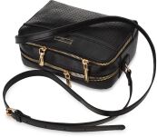 Poštovní taška Monnari dvoukomorová dámská kabelka - černá - 3