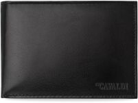 Klaklasická kožená pánská peněženka cavaldi horizontální elegantní objemná - černá - 2