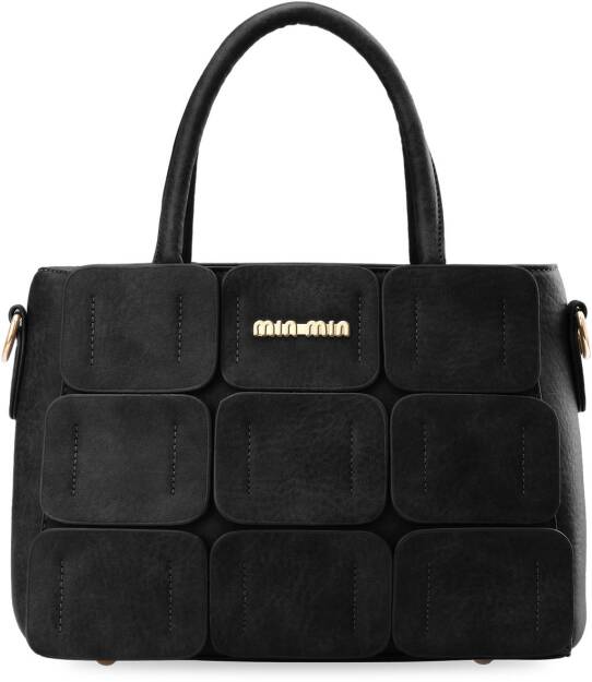 Elegantní dámská kabelka zarka kufřík aktovka 3d - černá
