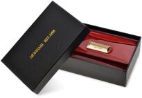 Lakovaná dámská peněženka Monnari portmonetka na kovový uzávěr - červená - 4