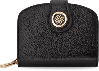 Monnari malá kožená tříprvková dámská peněženka - černá