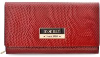 Monnari dámská peněženka se vzorem velká prostorná peněženka s květinami - červená - 5